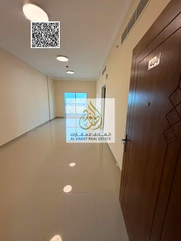 Brand new apartment for annual rent with a built-in water tank in Al Jurf 3, Ajman, at competitive prices.