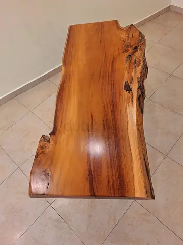 solid wood desk with idasen(150x65/55cm