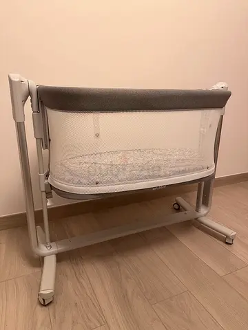 Jikel Pony Co-Sleeper Crib  Swing 2-in-1 Grey | Great condition