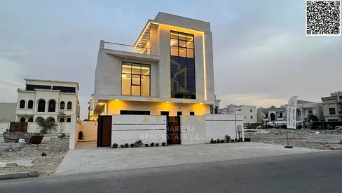 🏡 Luxury Villa for Sale in Al Aliyah – Ajman | Elevator | Rooftop | Freehold for All Nationalities 🏡