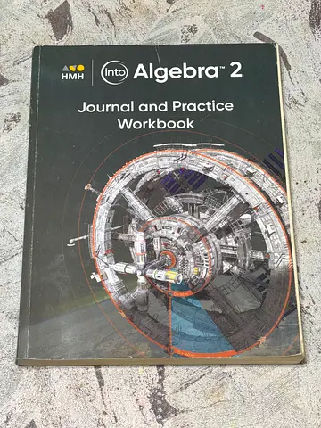 Into Algebra 2: Journal and Practice Workbook , History book and English Literature guide (used)