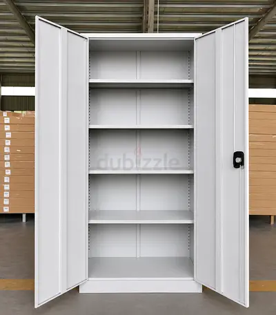 Were selling brand new steel two door cabinet