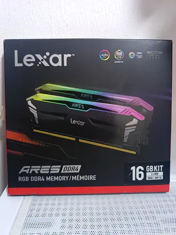Lexar ARIES RGB DDR4 16GB (2x8GB) Memory Kit -Brand New