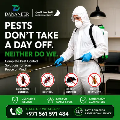 🏡 Pests dont take a day off... Neither do we! 💚  Protect your home, family, and business with