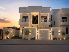 Classic villa for sale, 5 bedrooms, large front setback, luxury finishes, registration fees included