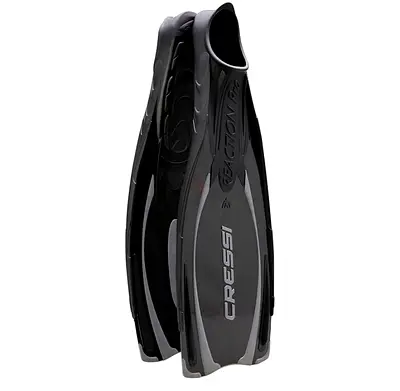 Cressi Reaction Pro Swim Fins - Size: 44/45, excellent condition. Cressi ONDA MASK SIL BLACK