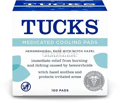 Witch hazel tucks postpartum