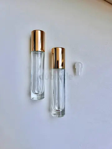 Stocksmetic 5 ml Glass Roller Bottles with Gold Caps — 100 Pieces
