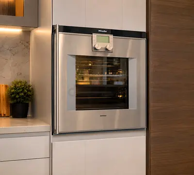 Built-in stainless steel Gaggenau electric oven, excellent condition