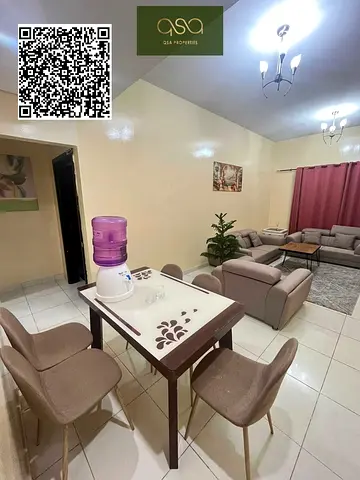 Furnished two bedroom is available for Sale in Lavender Tower, Emirates City, Ajman!