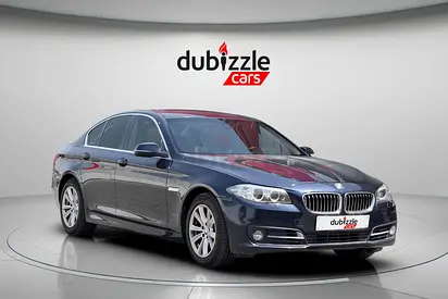 AED 1021/month | 2016 BMW 5-Series 520i | GCC Specs | Ref#491234