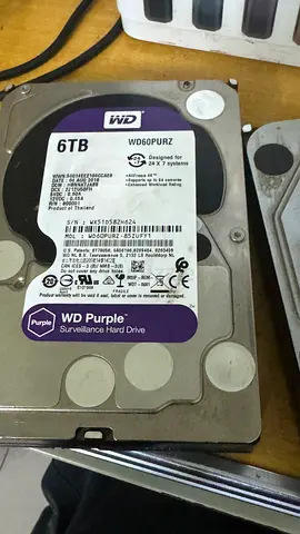 Purple 6TB Surveillance Hard Drive ()