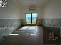 1 BR + Hal in Al Rawda 2 - Excellent Space - Balcony Open View - Wardrobes - Modern Design - Laundry