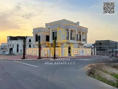 Own a luxurious 5,000 sq ft villa in Al Helio 2, Ajman | 6 master bedrooms (G+2) | Competitive pric