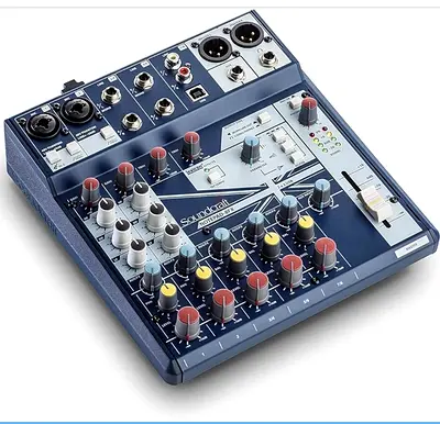 SOUNDCRAFT Notepad-8FX SMALL-FORMAT ANALOG MIXING CONSOLES