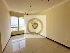 Open view with a beautiful design, American-style kitchen, one-bedroom apartment with a living room,