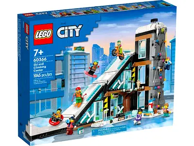 LEGO City Ski and Climbing Center 60366 - 1045 pcs (Brand: LEGO)