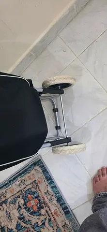 Lightweight shopping cart with wheels - used, excellent  condition