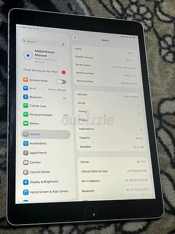 iPad 9th generation