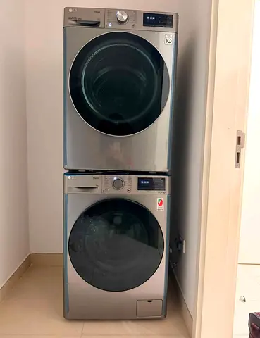 Model LG Separate Washer 9 kg Dryer 9 kg with TrueSteam Technology