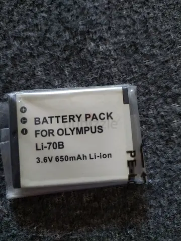 Replacement battery for Olympus LI-70B