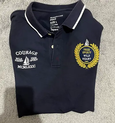 Giordano Large polo t shirt