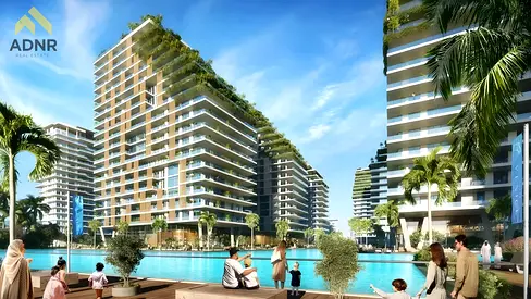 Waterfront Studio | Lagoon & Marina Views | Azizi Venice 9 B