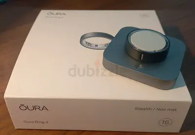 Oura Ring Generation 4 (Stealth) - New in Box with Charger