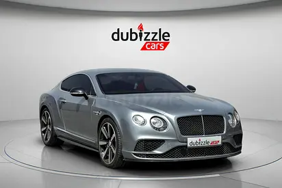 AED 6265/month | 2016 Bentley Continental GT V8 S | GCC Specs | Ref#489936