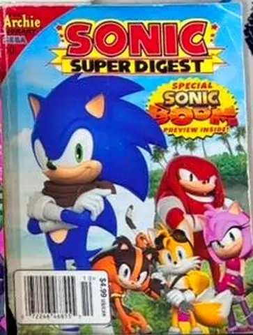 Sonic Super Digest comic book (archived issue) - good condition