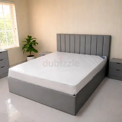 Brand new Queen size bed storage bed including mattress double bed family bed Queen bed
