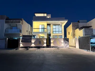 🏡 Luxury villa for sale in Al Helio 2 – Two floors and a roof | Double high | 5 master bedrooms | Built-up area 3800 sq ft | Price AED 2,200,000 incl