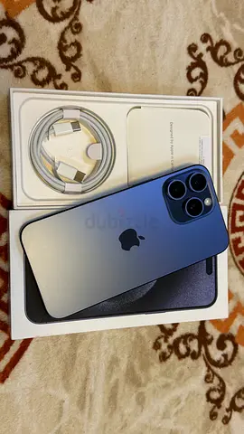Iphone 15 promax 256gb blue titanium