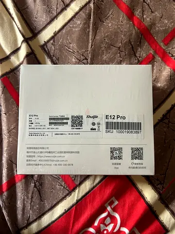 Brand New Ruijie E12 Pro WiFi Router/Access Point – Sealed Box