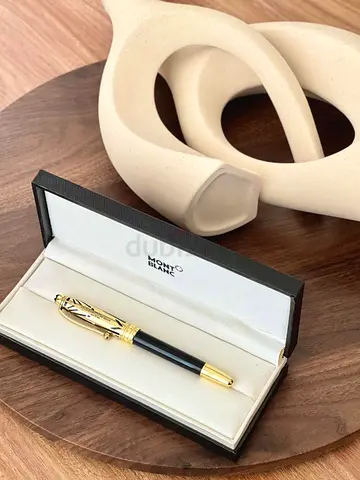 Montblanc Meisterstück Gold-Plated Ballpoint Pen in Original Box