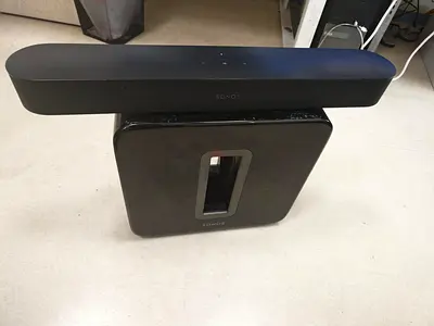 Sonos beam gen 2 and woofer gen 1