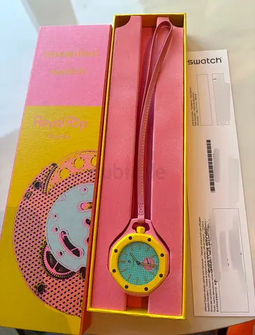 Swatch x AP royal pop new