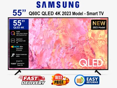 Samsung 55 Inch Smart TV UAE - Q60C 2023 Model - FREE DELIVERY, WARRANTY