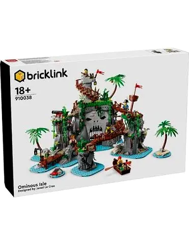 Bricklink Ominous Isle Modular Pirate Island Building Set (910038) - New