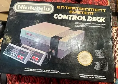 Nintendo NES pal Control Deck Complete In Box Console +HDMI converter