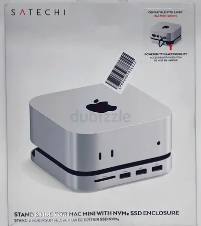 Satechi Mac Mini M4 Stand  Hub with SSD Enclosure
Skip to product information Brand New Never Used