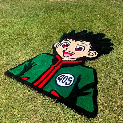Gon Freecss Tufted Rug | Hunter × Hunter | 70 × 120 cm