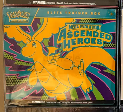 Pokemon Ascended Heroes Elite Trainer Box ETB
