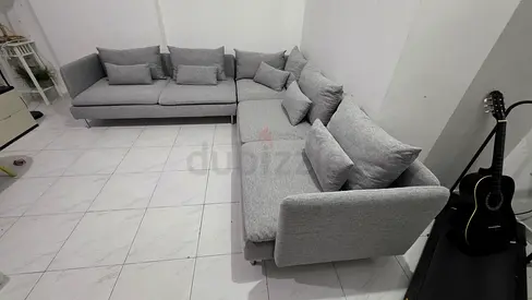 IKEA Soderhamn Corner Sofa Gray
