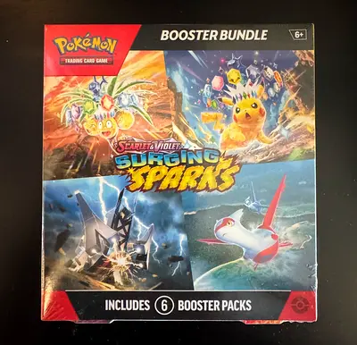 Pokemon Surging Sparks Booster Bundle