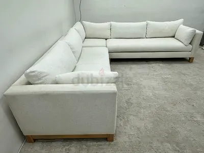 High quality cratebarrel corner sofa