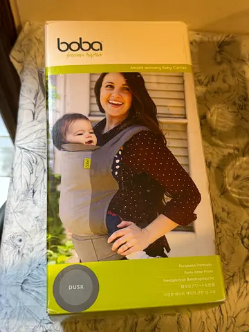 Boba baby carrier (dusk) - comfortable soft structured carrier