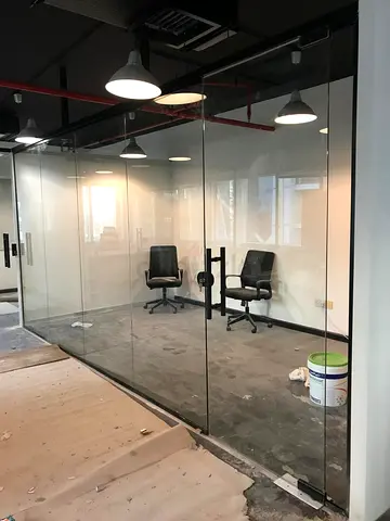 Office glass partition