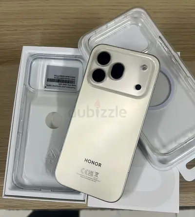 Honor 600 Pro - 512GB, 12GB RAM (Golden White) - Unboxed life time unbreakable protection