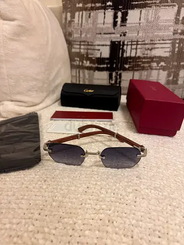 Cartier Première de Cartier rimless sunglasses